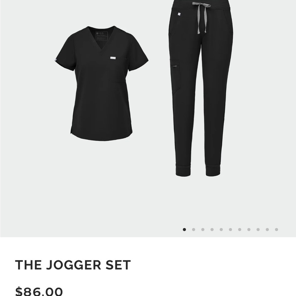 Black Figs set TOP MEDIUM BOTTOMS SMALL